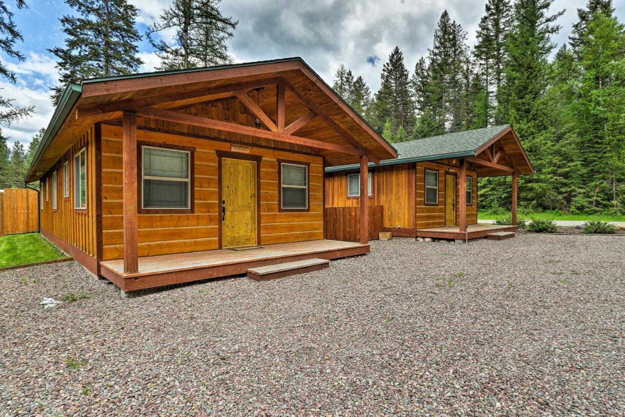 Hungry Horse Cabin Deck, Fire Pit, Near Glacier! المظهر الخارجي الصورة