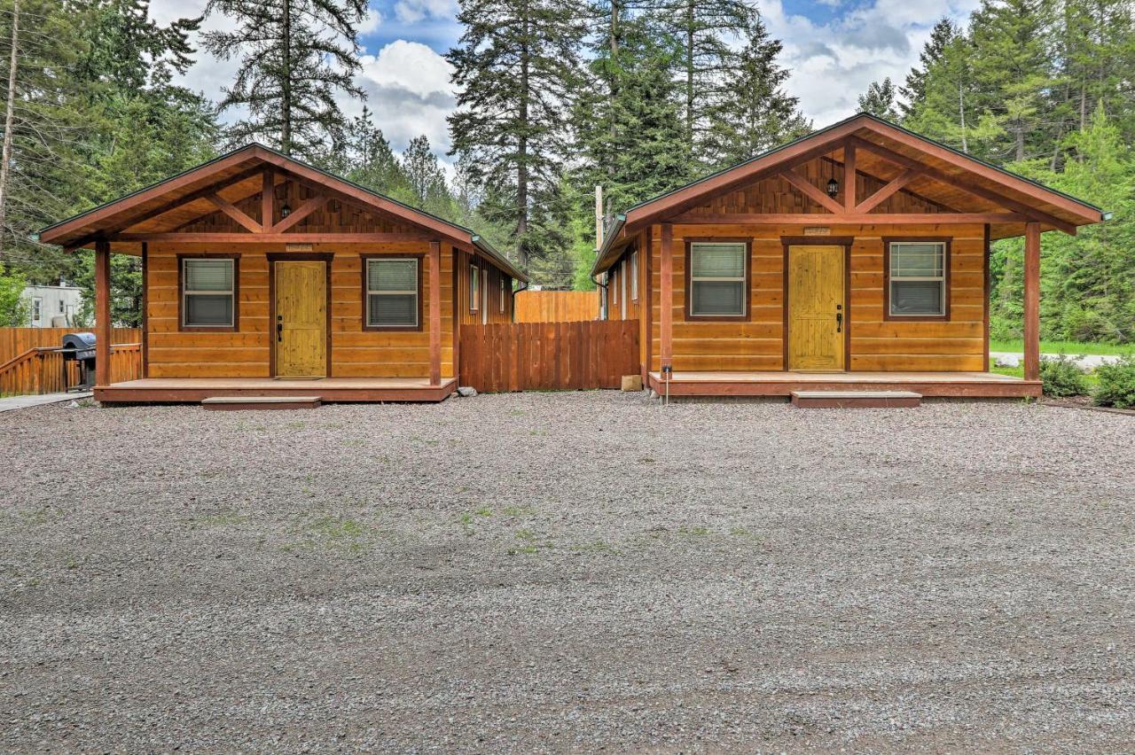 Hungry Horse Cabin Deck, Fire Pit, Near Glacier! المظهر الخارجي الصورة